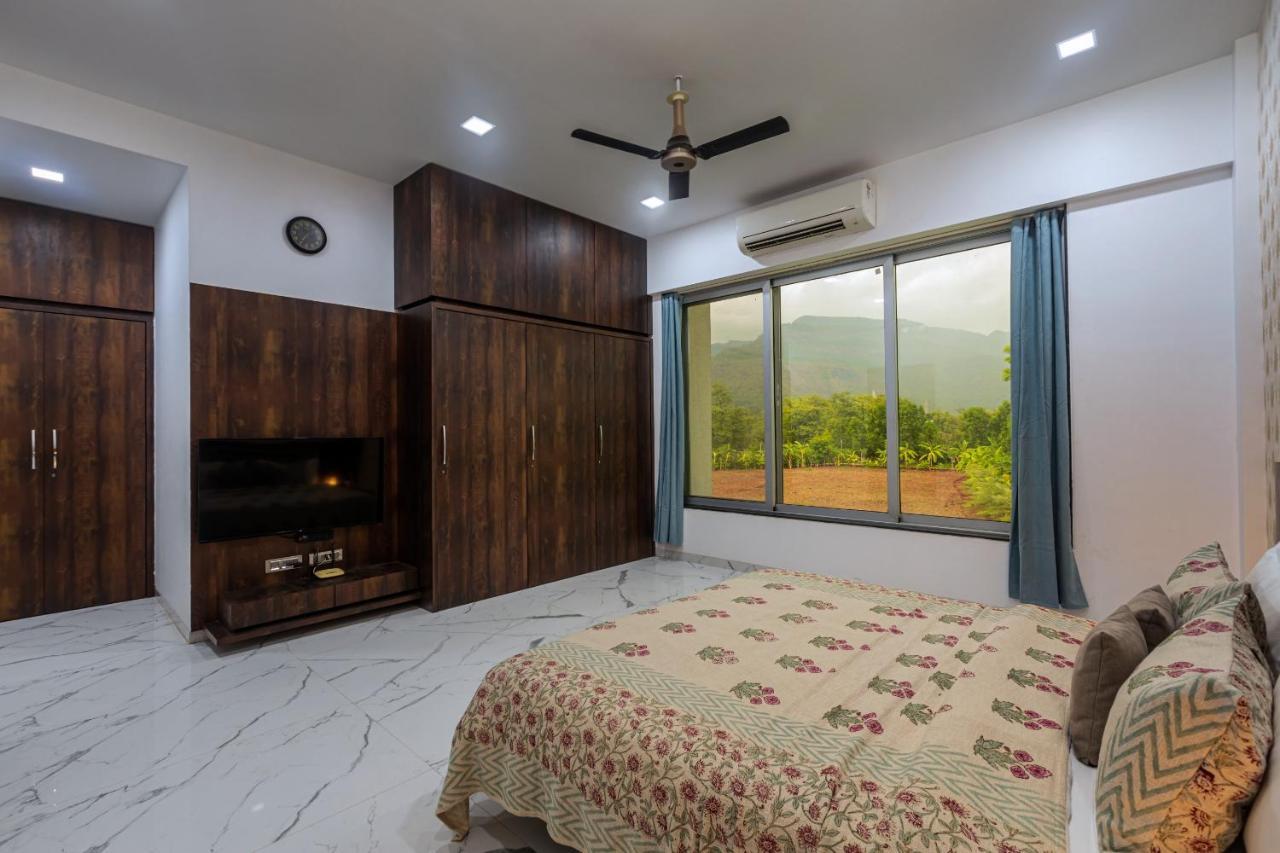 Saffronstays Odyssey, Karjat - 10 Acres Pet-Friendly Estate With Swimming Pool Chinchavli Екстериор снимка