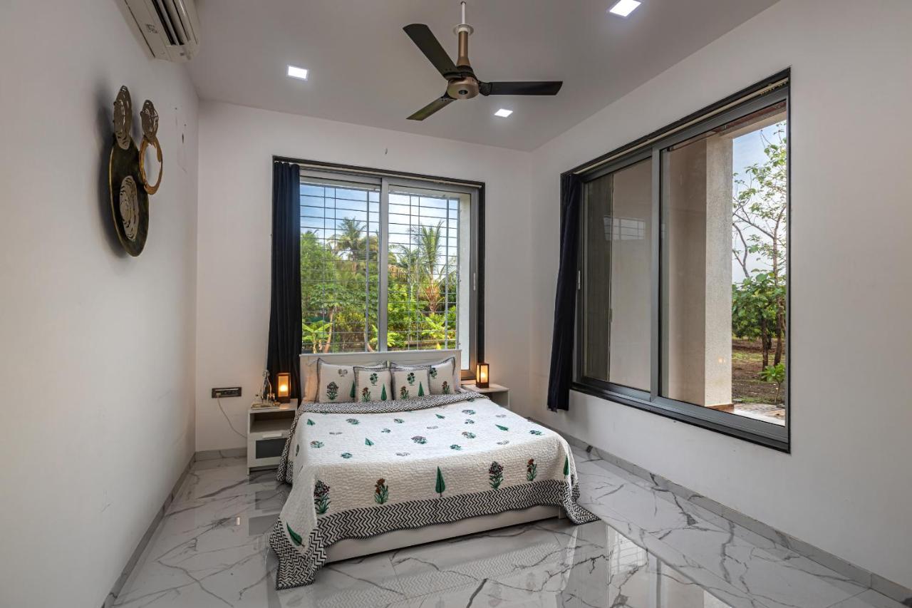 Saffronstays Odyssey, Karjat - 10 Acres Pet-Friendly Estate With Swimming Pool Chinchavli Екстериор снимка